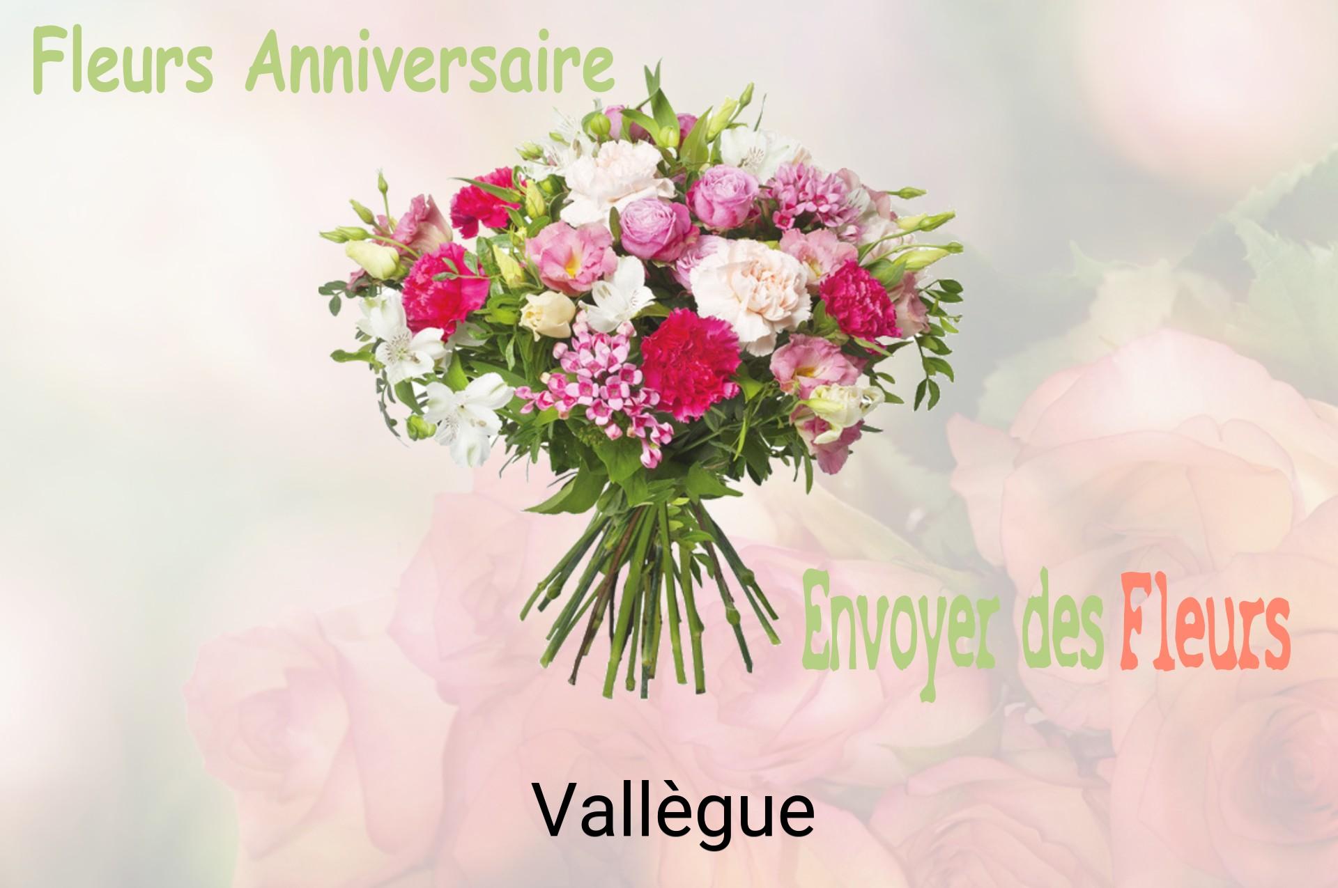 Bouquet de fleurs d’anniversaire livré à Vallègue